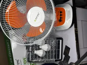 12 Inches Rechargeable Solar Table Fan