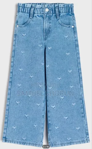 Girls Wide Leg Fashion Nova Jeans