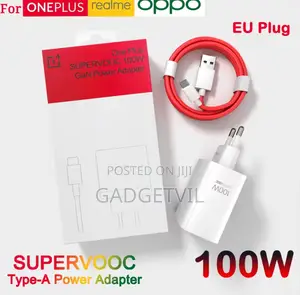 100w Oneplus, Oppo, Realme Supervooc Fast Charger