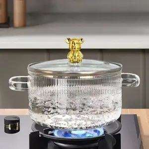 Broscilicate Glass Cooking Pot