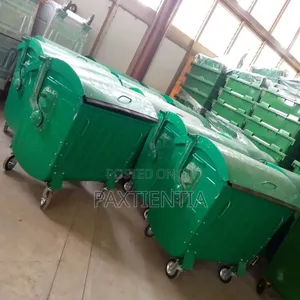1,100 Litres Galvanised Dustbin