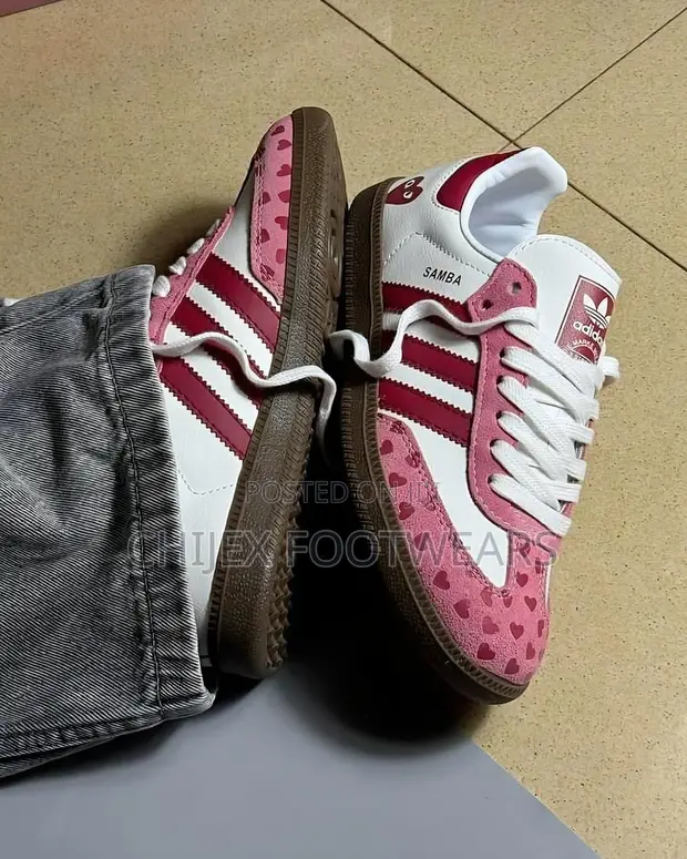 adidas gazelle silver green womens Adidas Samba x CDG 'Pink' main image 0