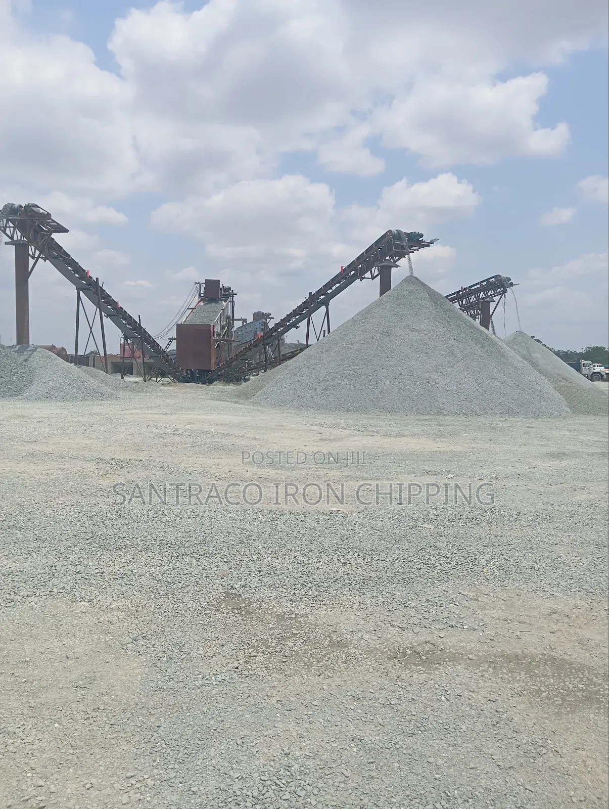 Iron Chippings and Granite for Construction Projects