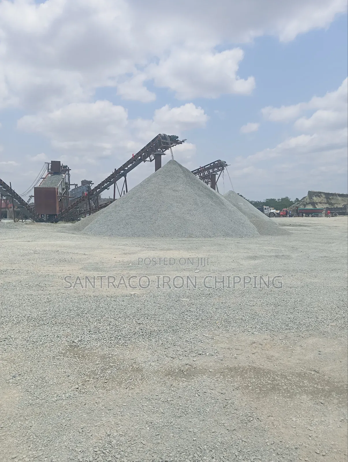 Iron Chippings and Granite for Construction Projects