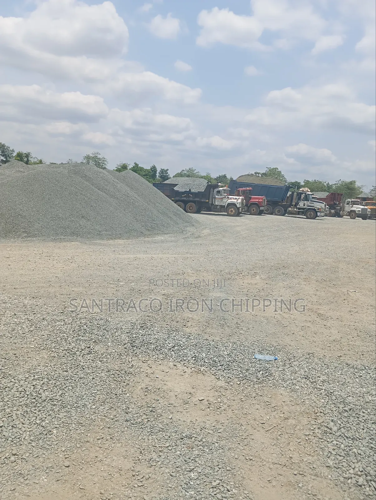 Iron Chippings and Granite for Construction Projects