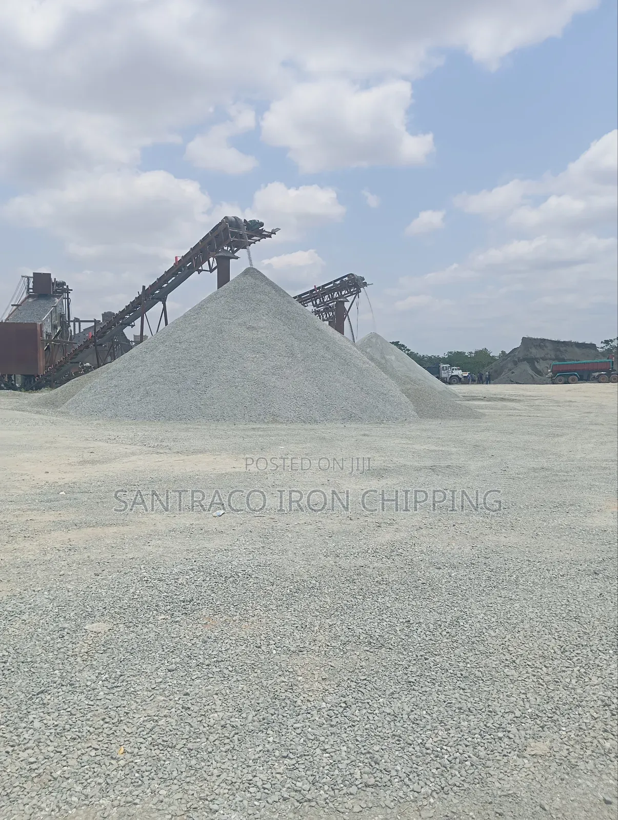 Iron Black Stone for Construction Companies Projects