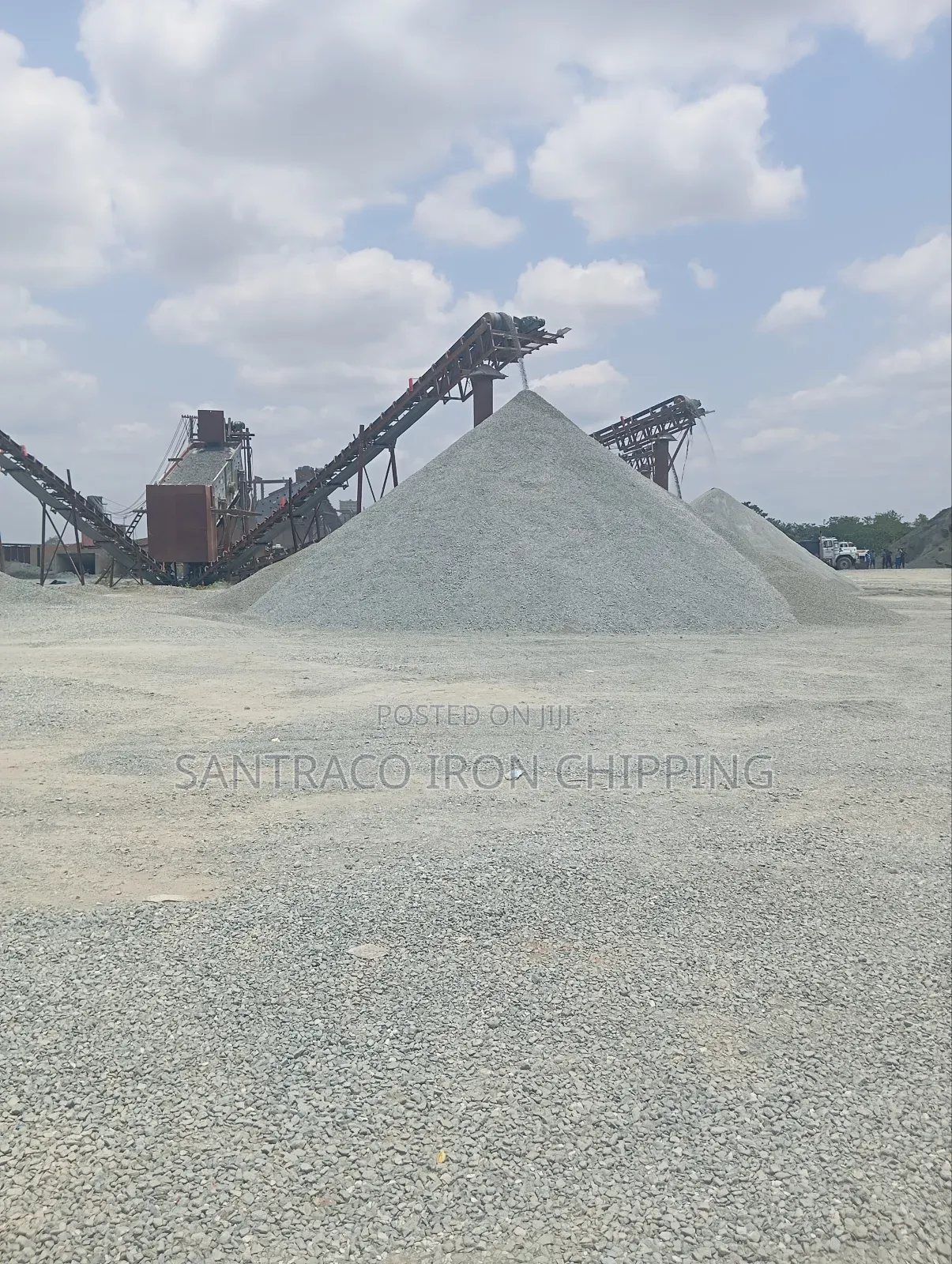 Iron Black Stone for Construction Companies Projects