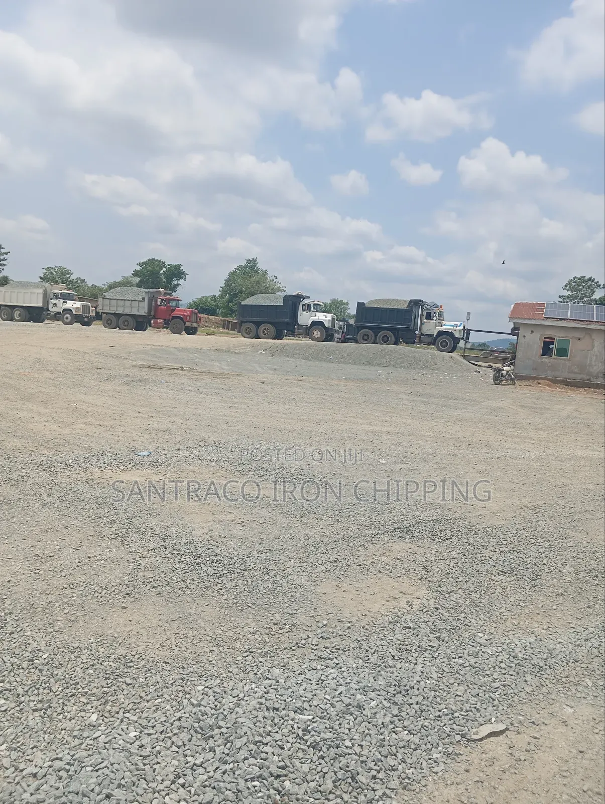 Iron Black Stone for Construction Companies Projects