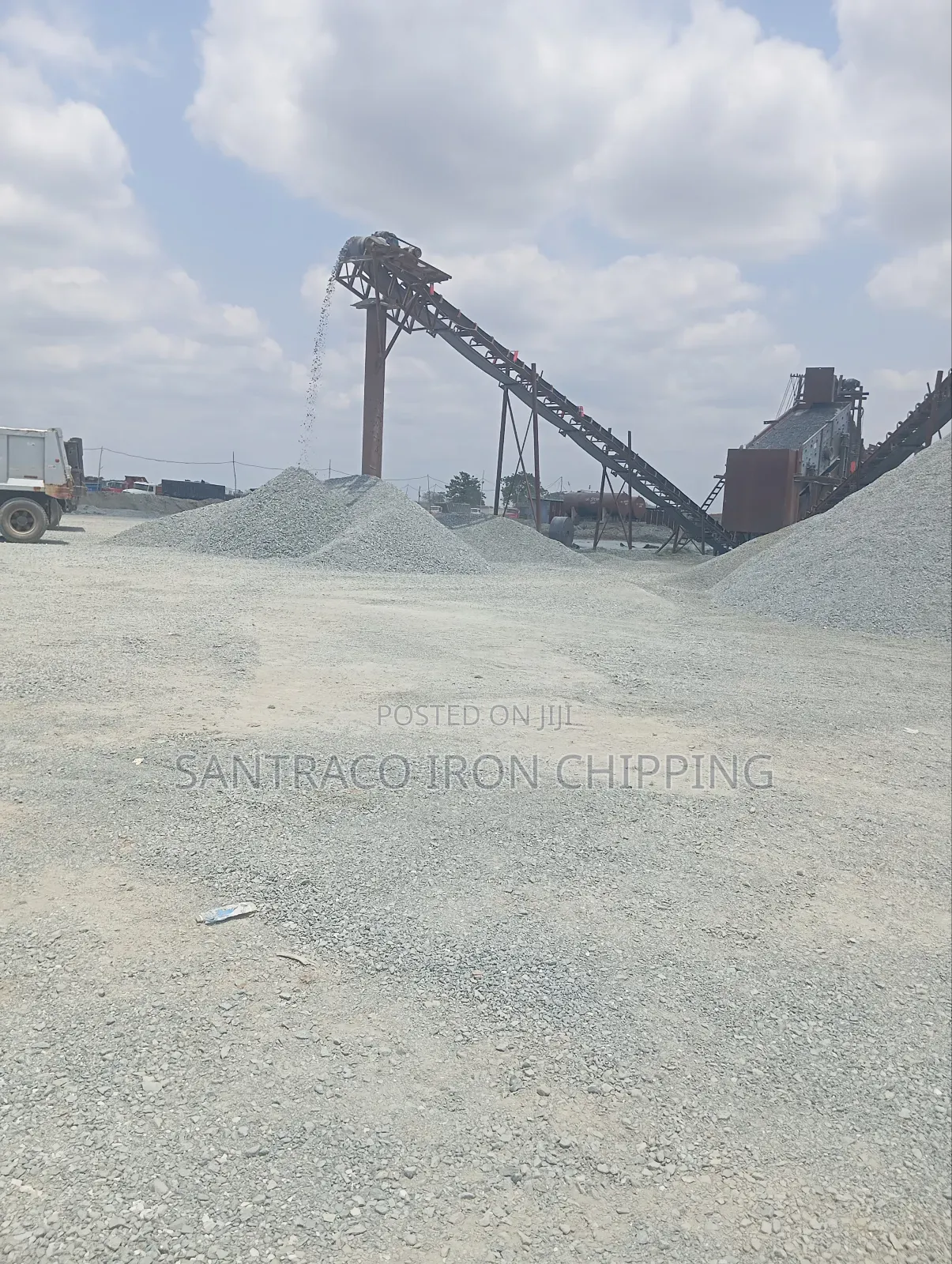 Iron Black Stone for Construction Companies Projects