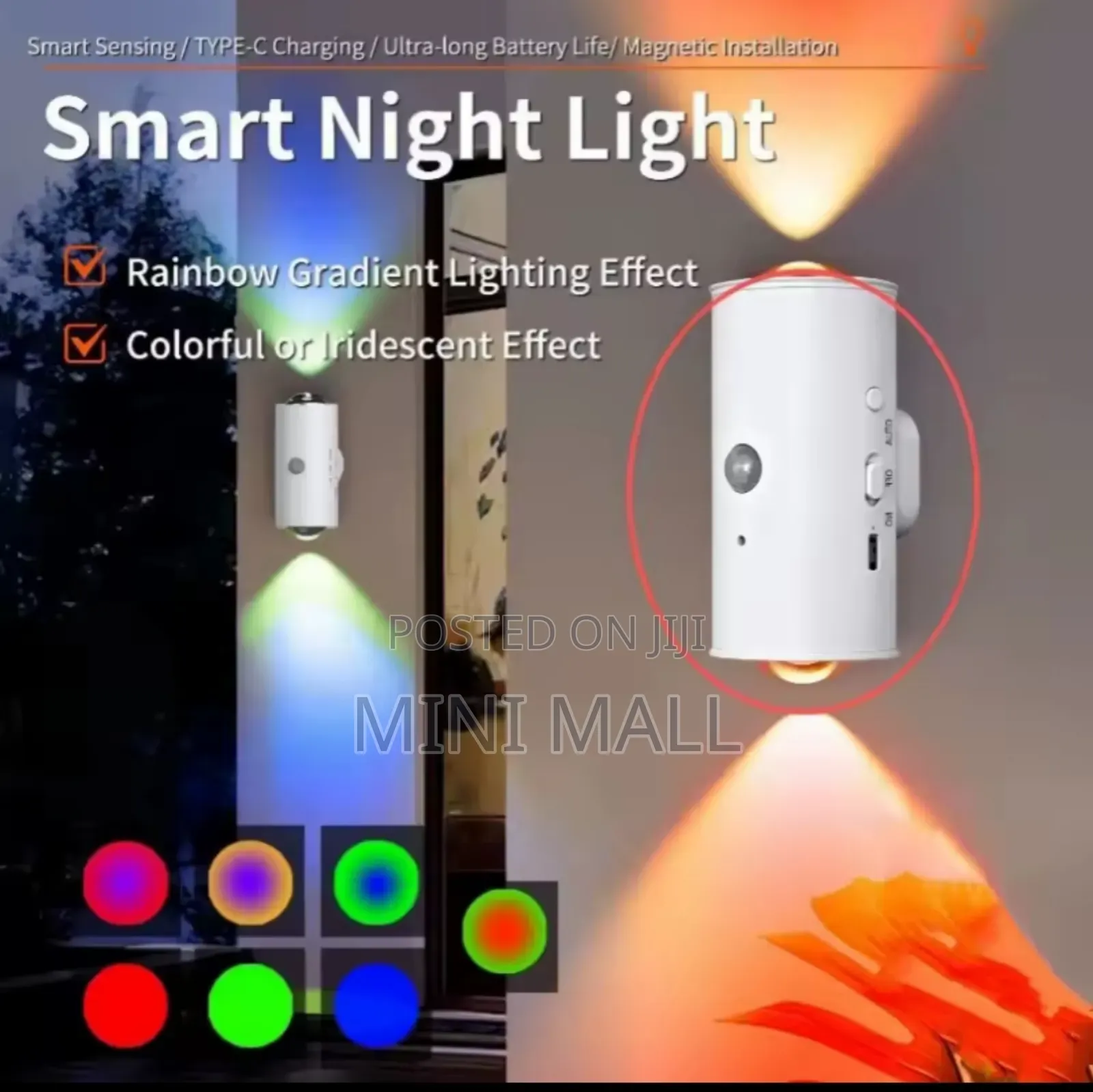 Magnetic RGB Wall Light