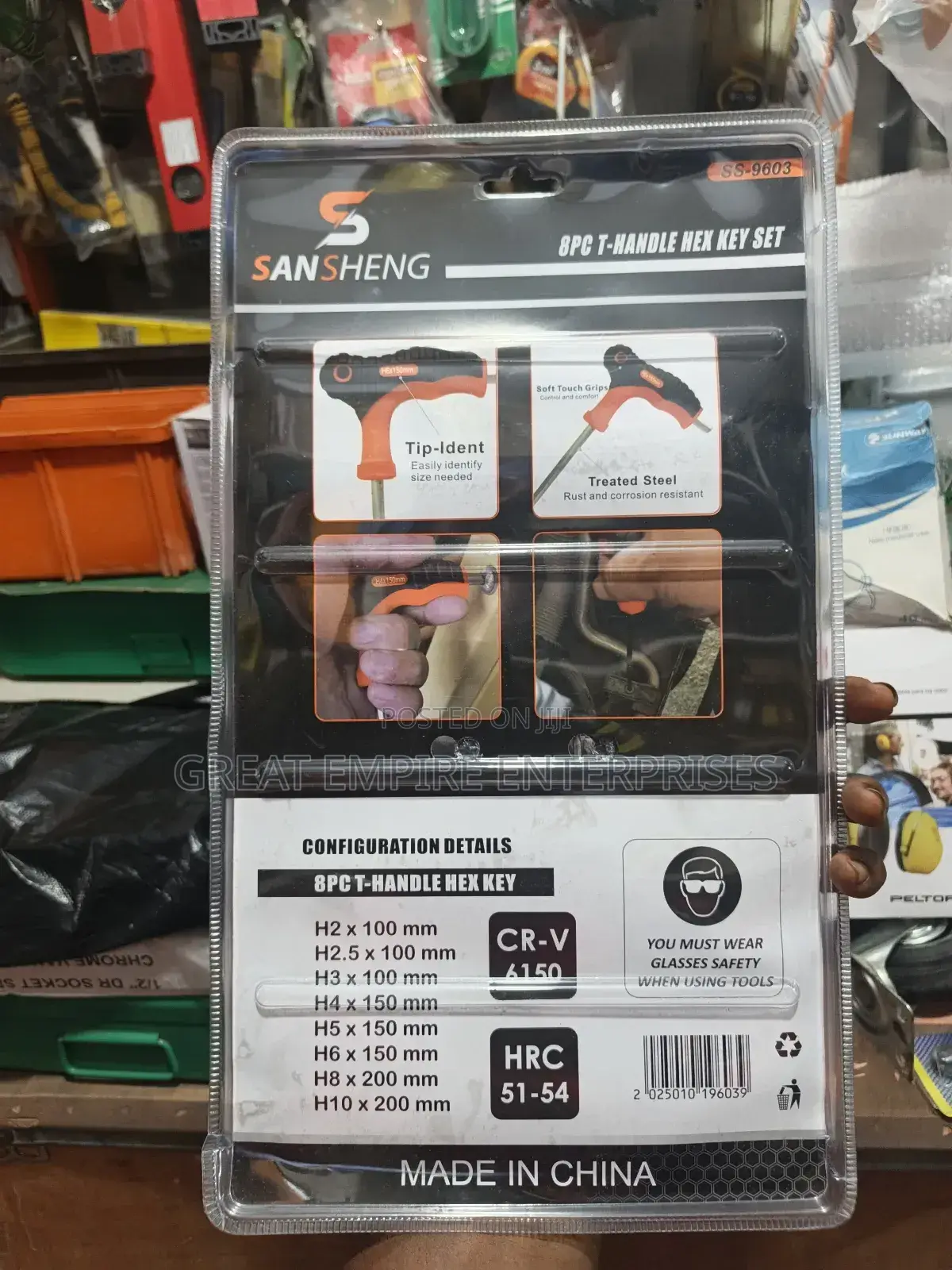 T-Handle Hex Allen Key Set