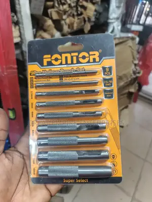 9 PCS Hand Hollow Punch Set
