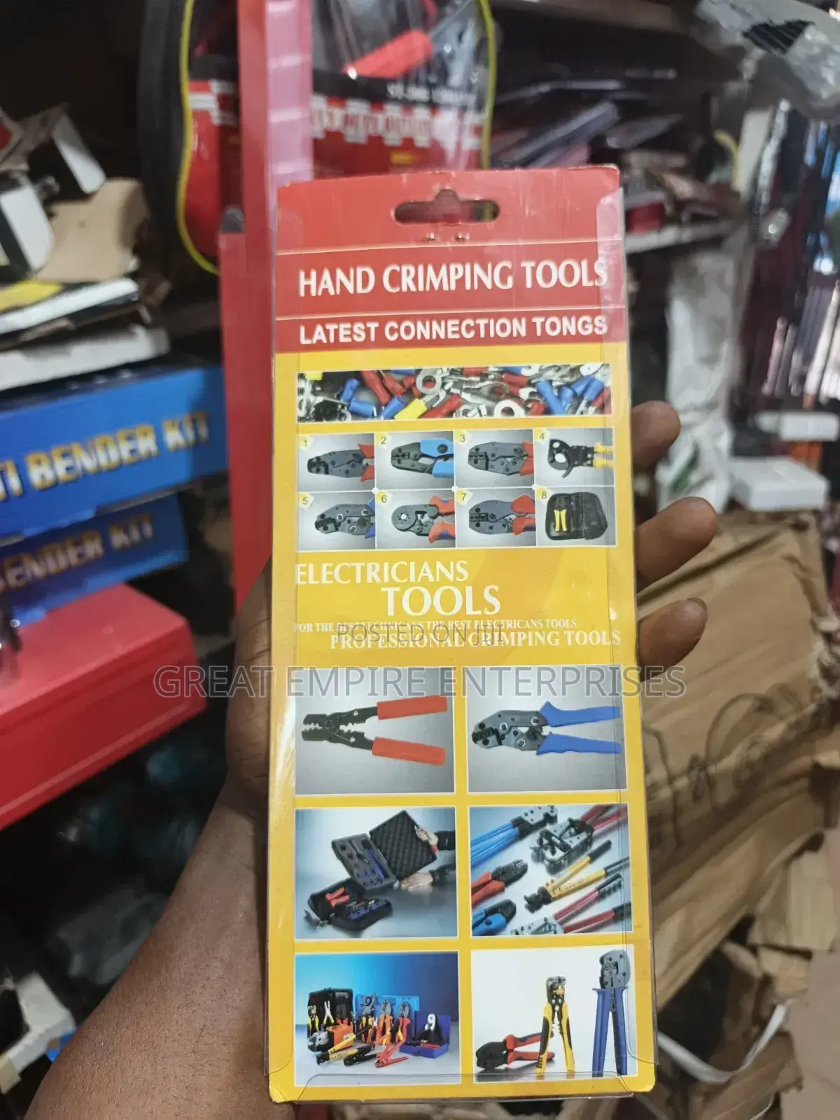 Hand Crimping Tool (10mm)