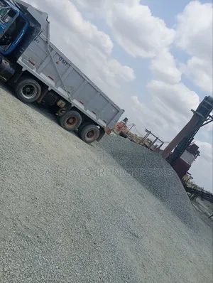 Iron. Black Stone for Construction Projects, Chippings and Granite