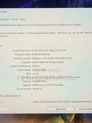Laptop Dell Precision 5690 32GB Intel Core Ultra 7 SSD 1T