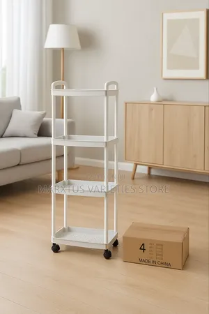 Durable Plastic 4-Layers Trolley