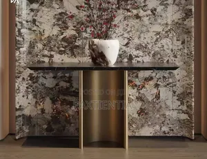 Coffee-Brown Coloured Entry Console Table