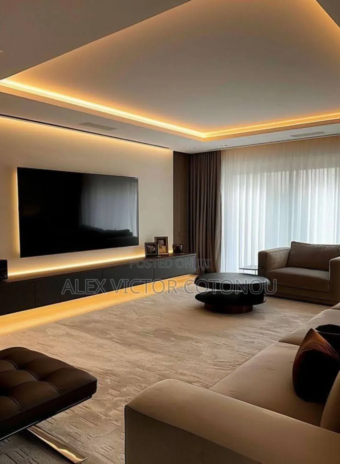 Solid Pop Ceiling