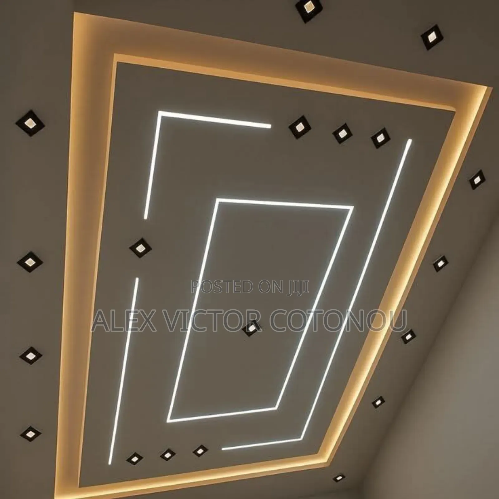 Solid Pop Ceiling