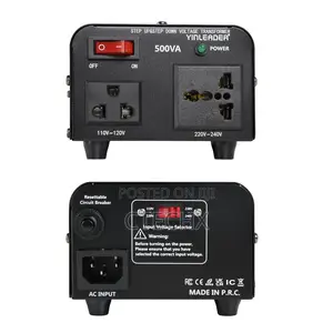 500w Voltage Transformer, 240 Volts to 110v Step Up Step Down Voltage