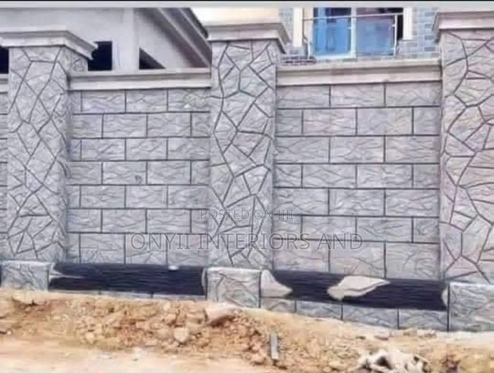 Wall/Fence Increte Designs