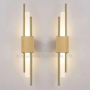 Modern Minimalist Brass Led Wall Sconce