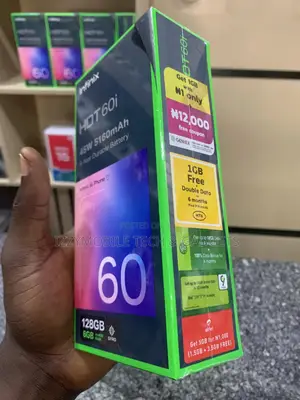 New Infinix Hot 60i 128 GB