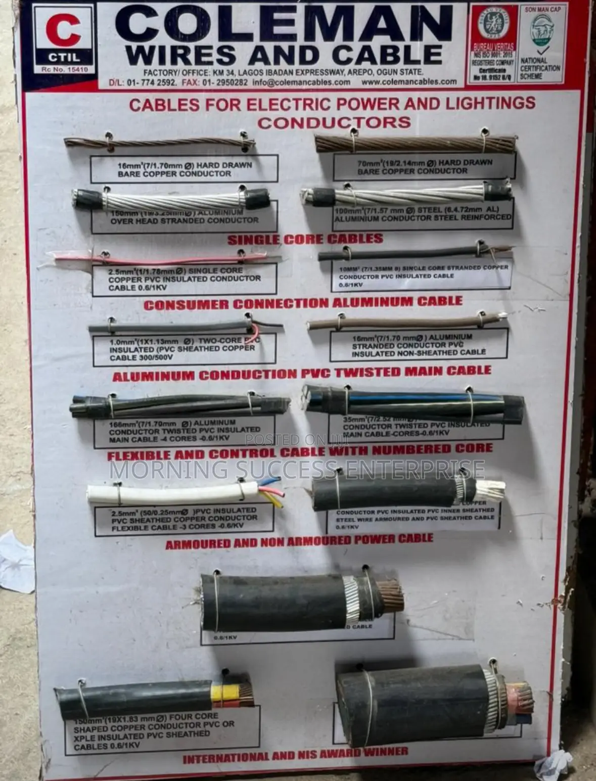 35mm 4core PVC Turkey
