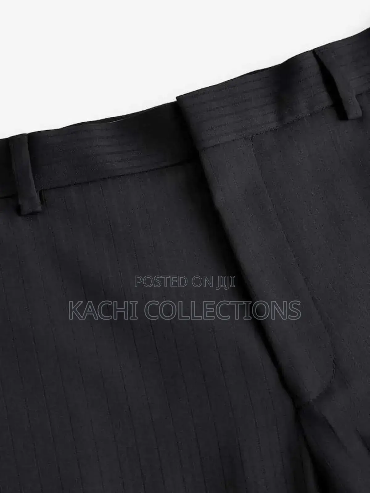 Black Plain Trousers