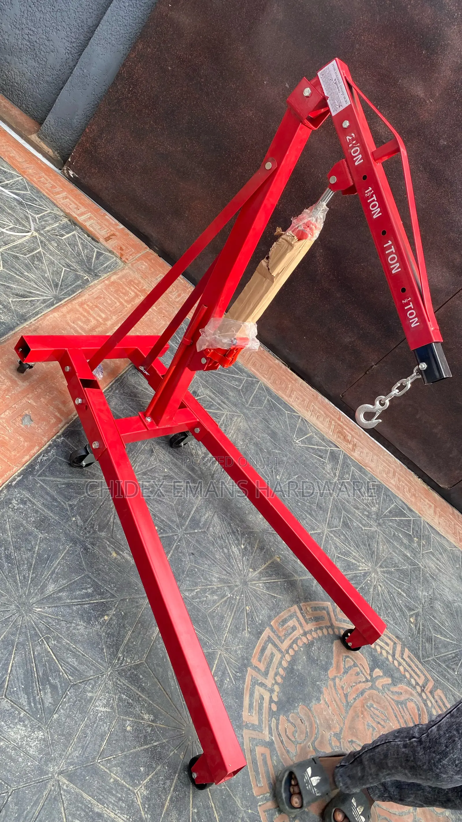 2ton Foldable Hydraulic Engine Hoist /Crane