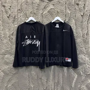 Nike X Stüssy Mesh Longsleeve Jersey – Black (Limited Edition)