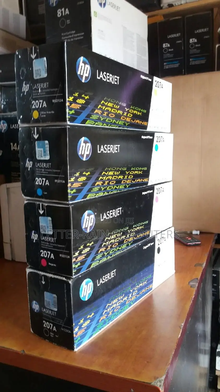 Genuine Hp Colour Toner 207a