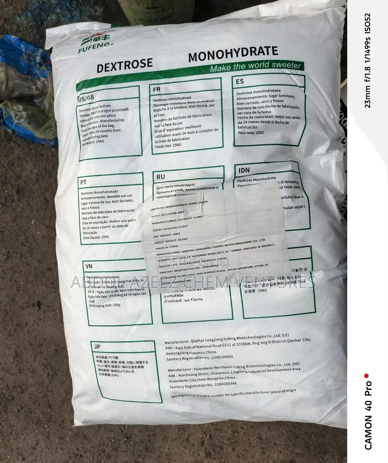 Dextrose Monohydrate