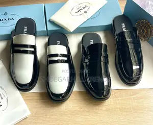 Quality Men's Patent Half Shoes