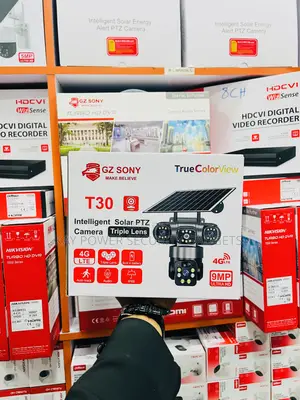 V380 Triple Lens Solar Camera T30