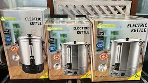 Crown Star Stainless Steel Electric Kettles/Tea 20l