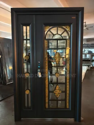 Intricate Design French Glass Doors