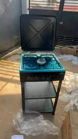 4 Face Gas Burner With Stand
