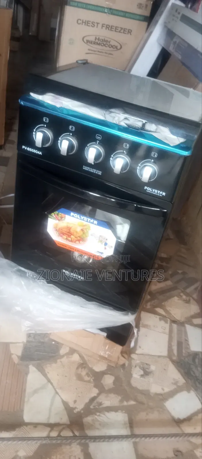 Polystar 4gas Standing Cooker