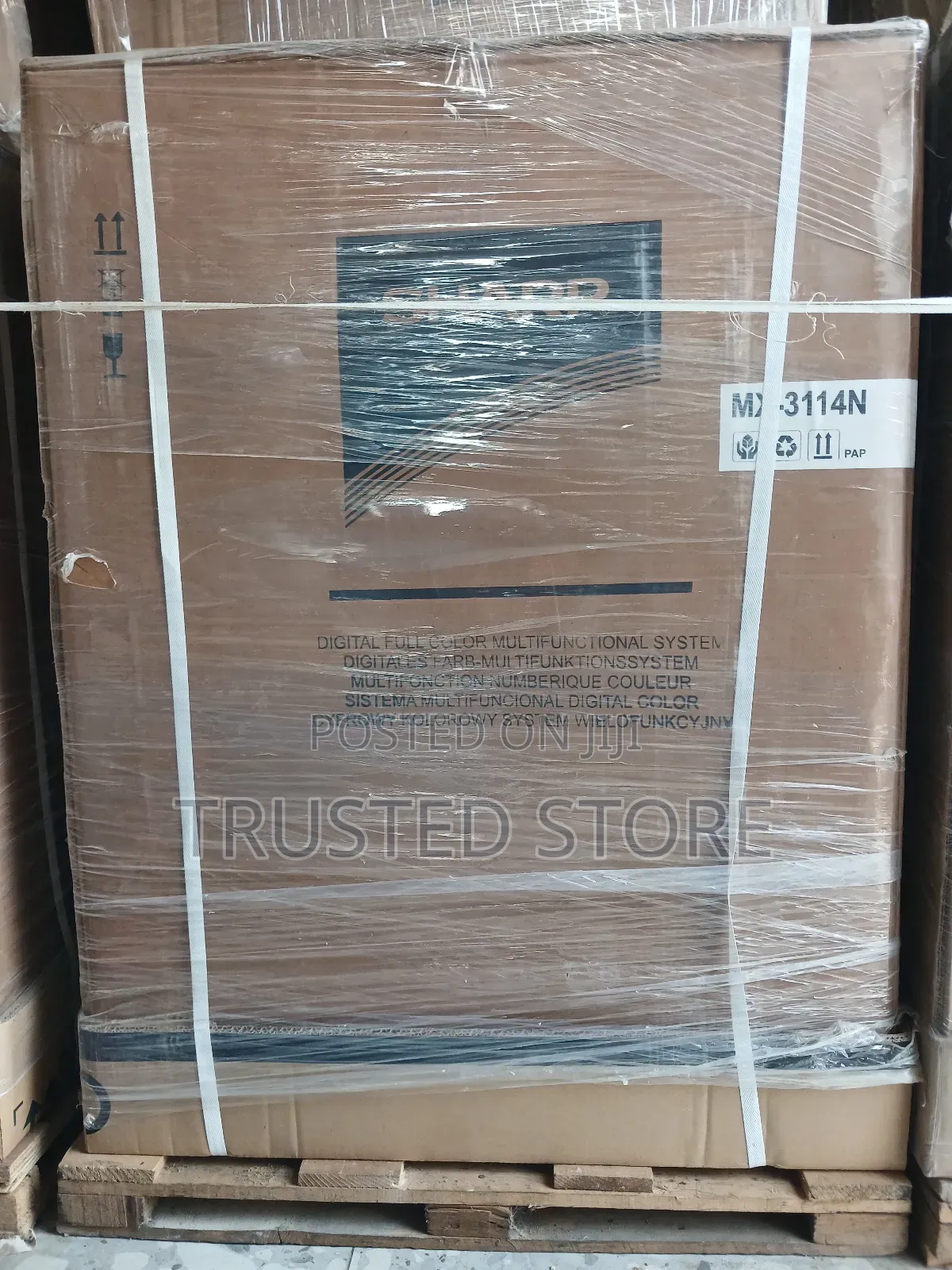 Sharp Photo Copy Machine Mx 3114n Full Options 3in1