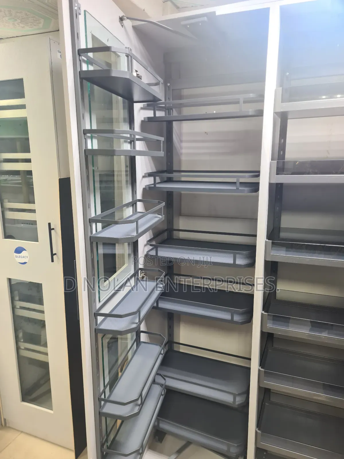 Tall Pull-Out Kitchen Storage Cabinet (Pantry Unit)