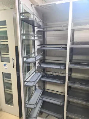 Tall Pull-Out Kitchen Storage Cabinet (Pantry Unit)