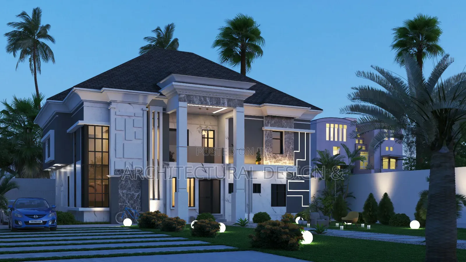 Architectural 3d Interior and Exterior Design