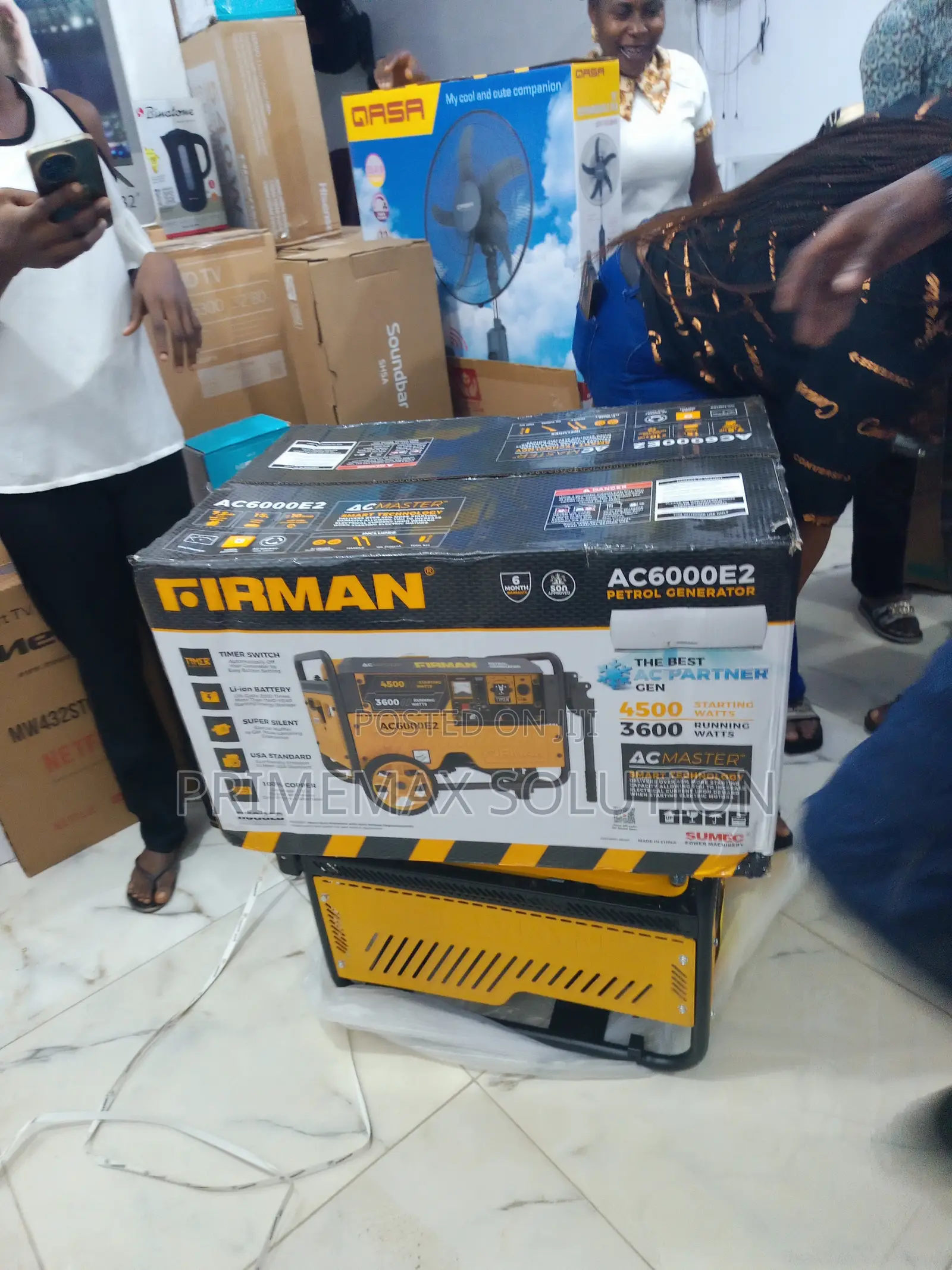 Sumec Firman Generator Ac6000e2 – Switch Start Ease