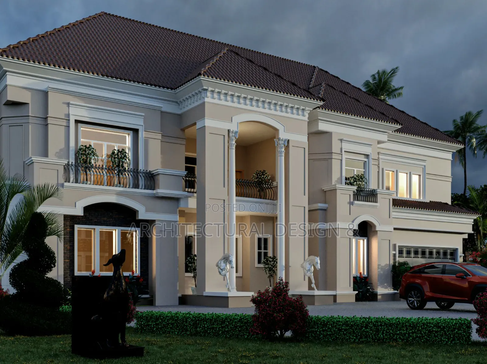 Architectural 3d Interior and Exterior Design