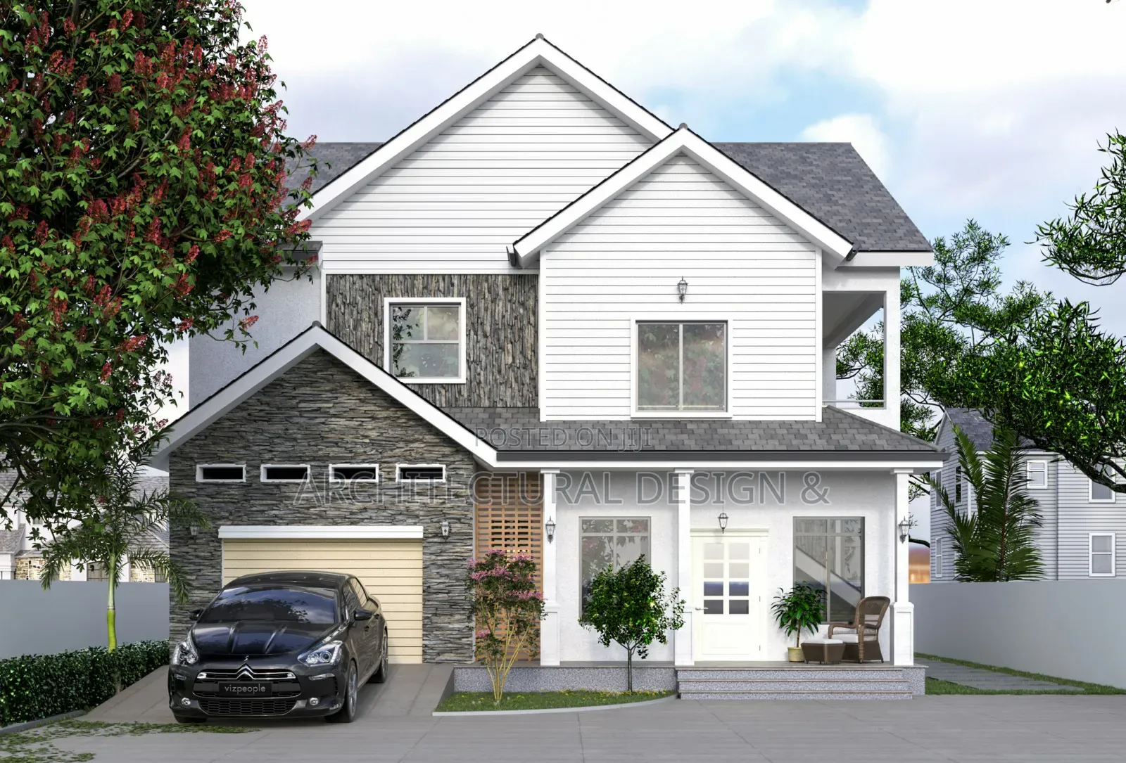Architectural 3d Interior and Exterior Design