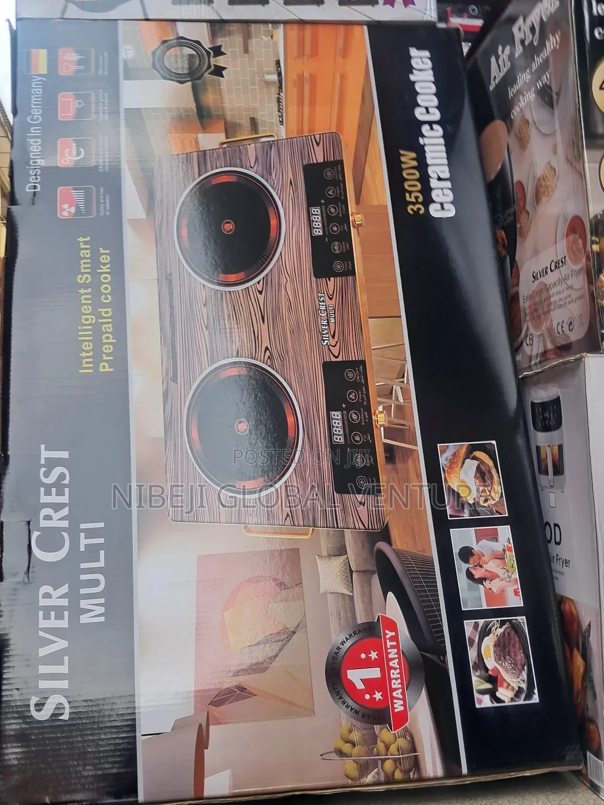 Silver Crest Duble Face Infrared Cooker