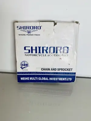 Shiroro Motorcycle Chain and Sprocket (Efy057)