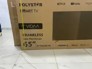 Polystar 65 Inch Smart Tv Vidaa Dled Pv-Hk65fltm Borderless Hdmi