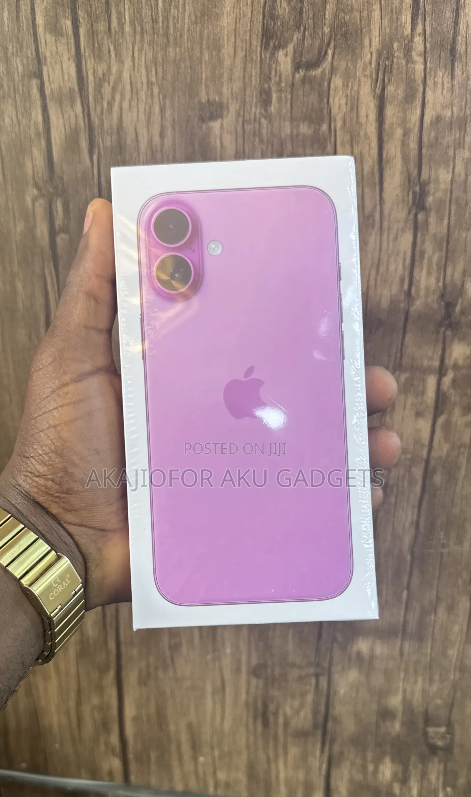 New Apple iPhone 16 Plus 128 GB Pink